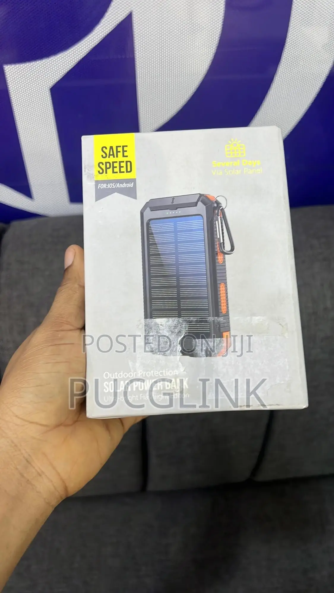 Brand New Safe Speed 10,000mah Solar Powerbank