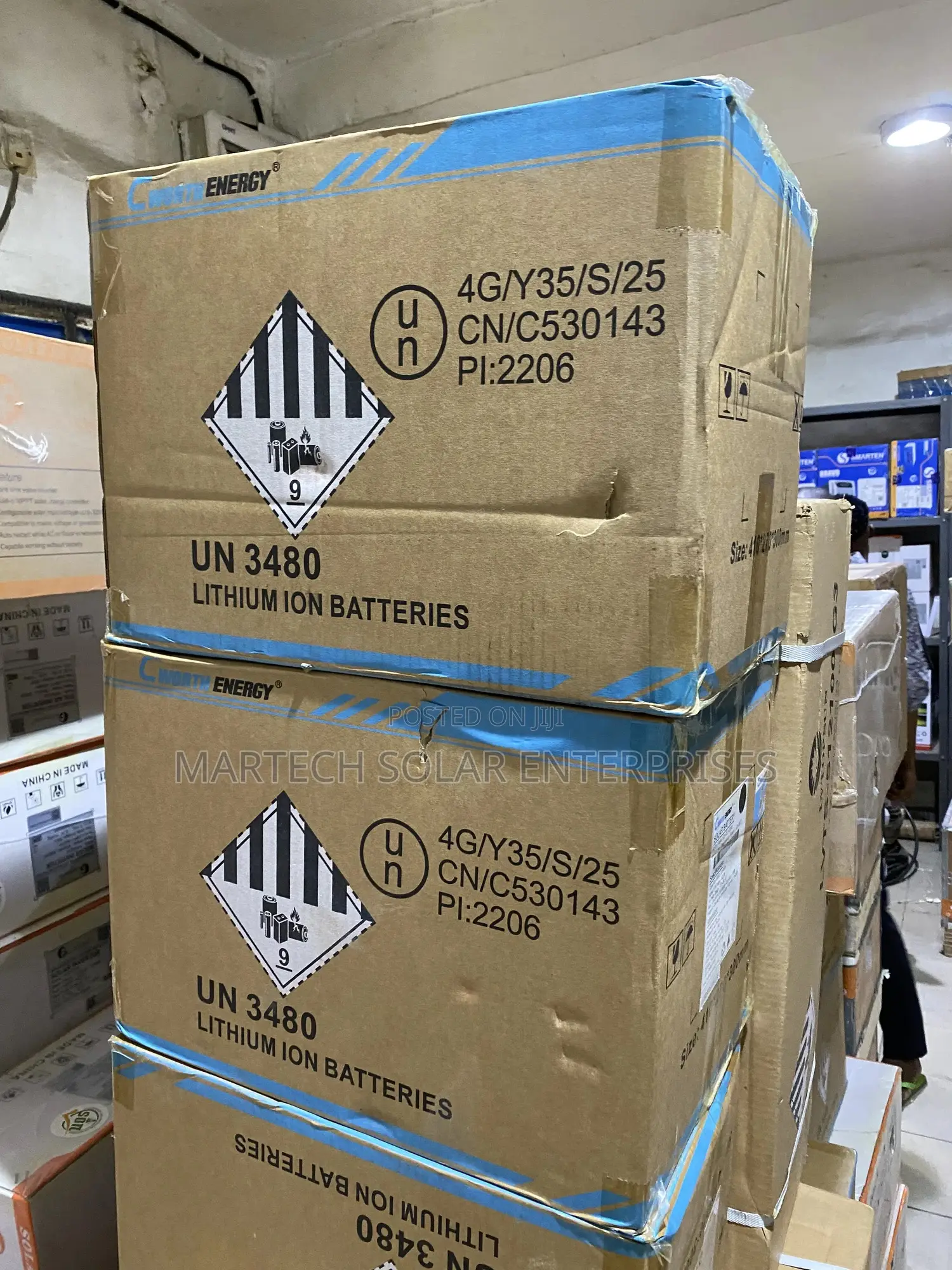 3.8kwh Cworth Solar Lithium Battery 12v Wall Mount
