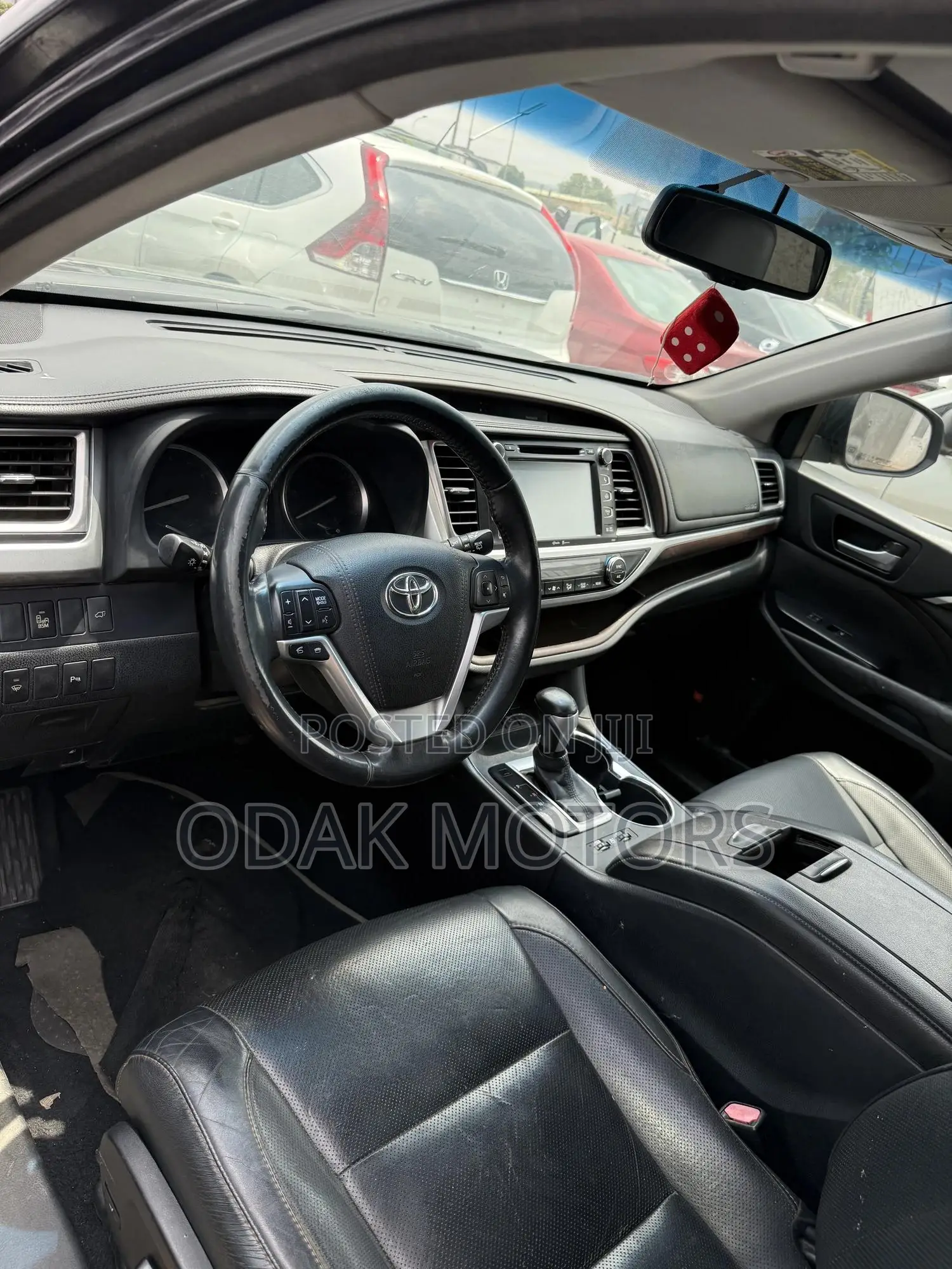 Toyota Highlander Limited 4dr SUV AWD (3.5L 6cyl 6A) 2015 Black