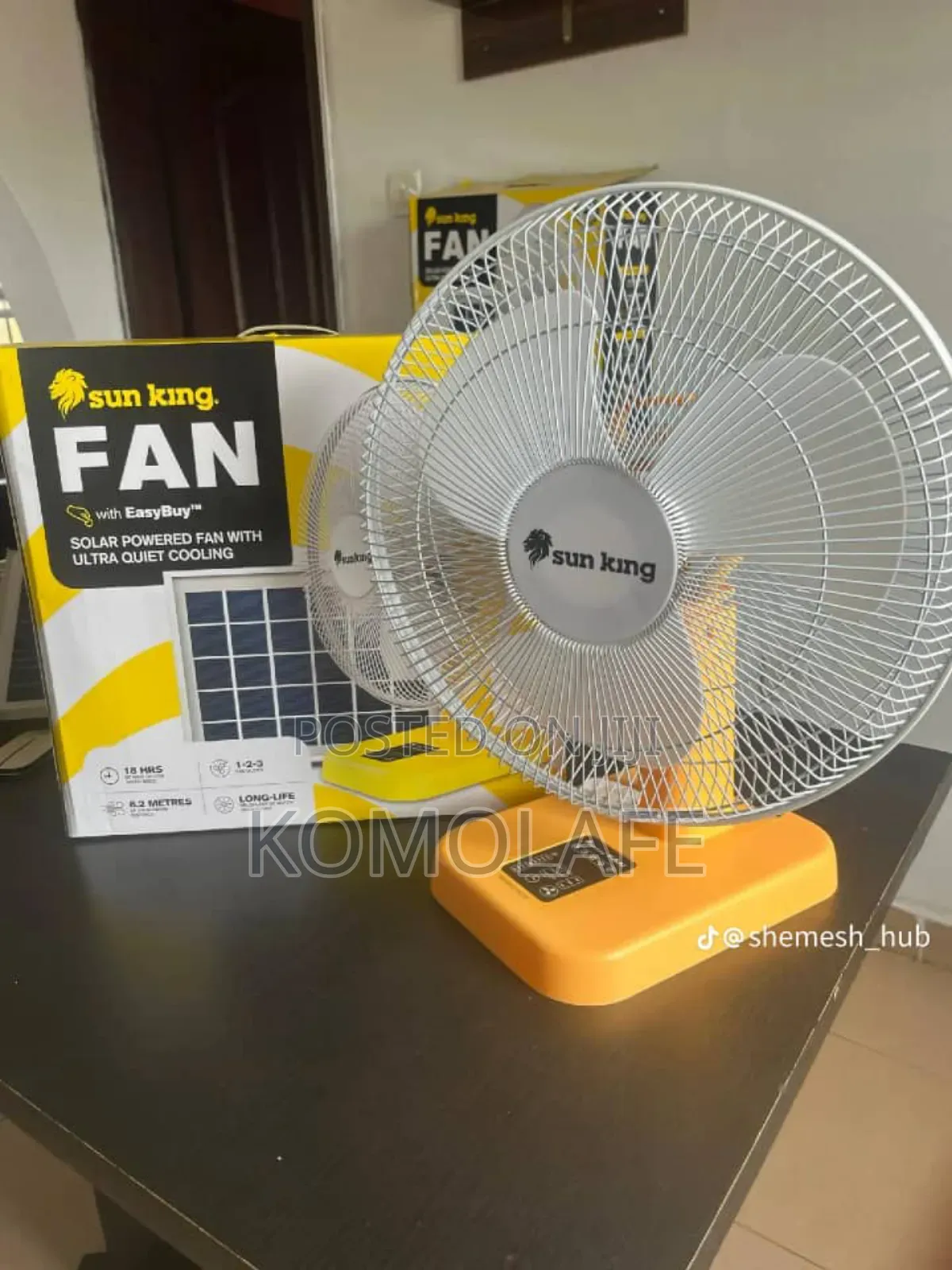 Sunking Solar Fan