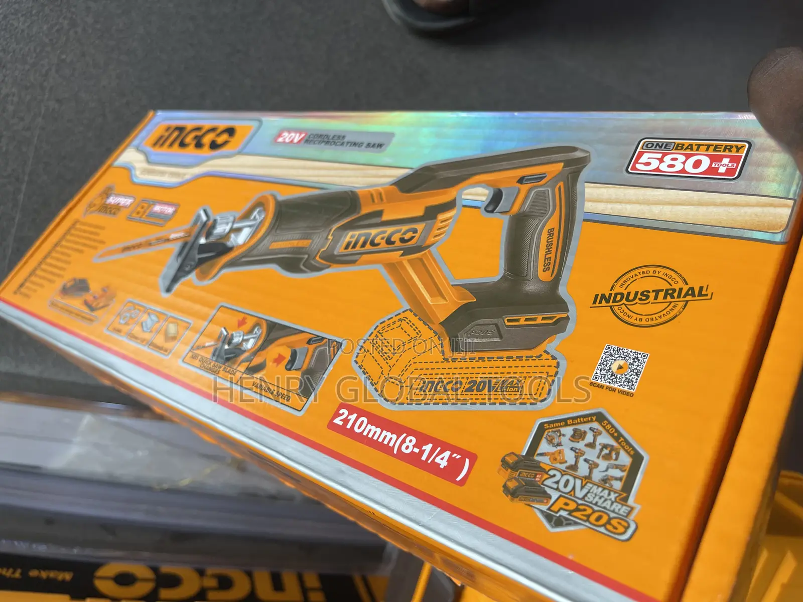20v Ingco Battery Reciprocating Saw Machine