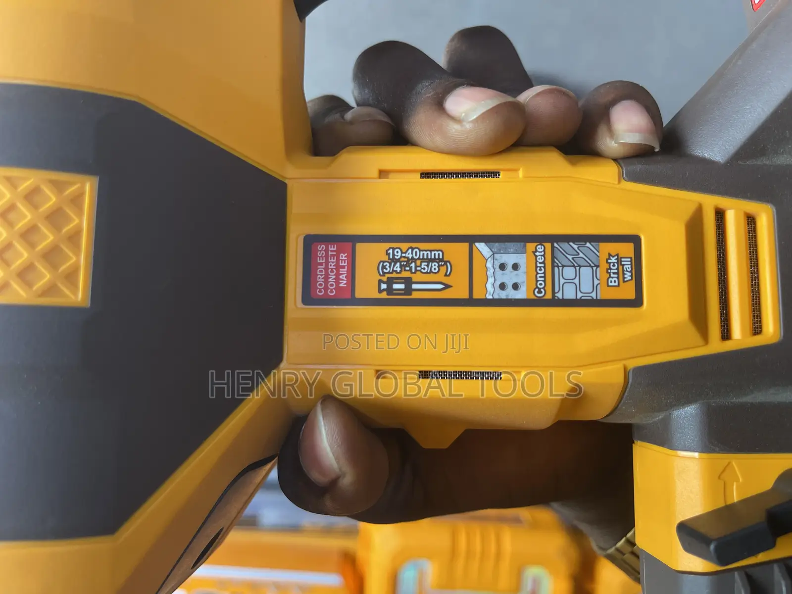 19-40mm Ingco Brick Wall Concrete Nailer Machine