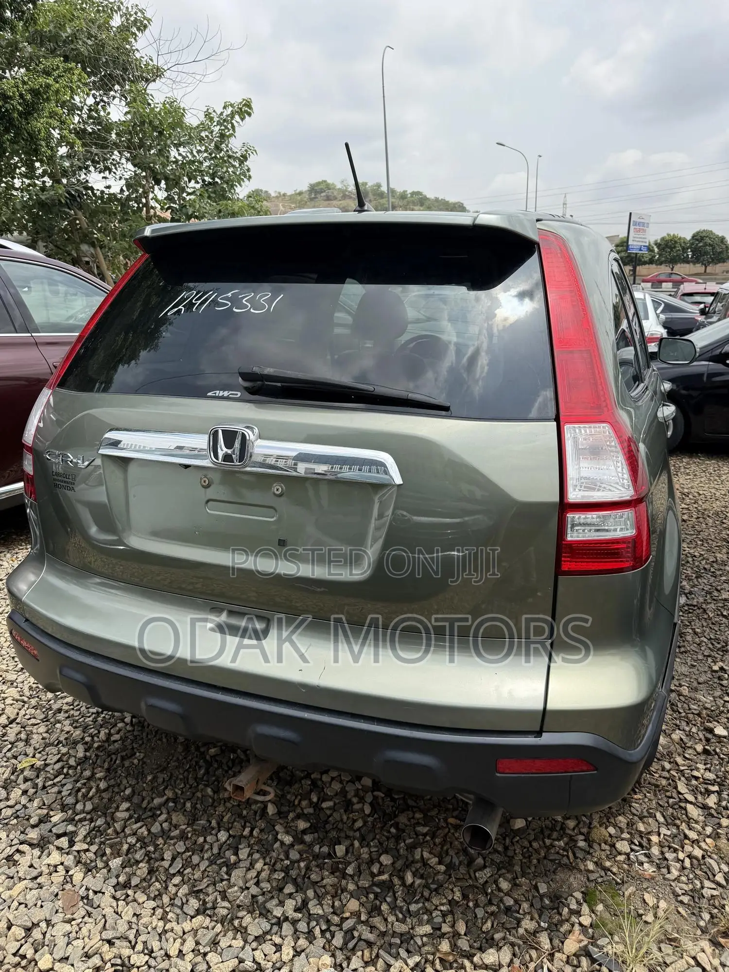 Honda CR-V EX-L 4WD Automatic 2007 Green