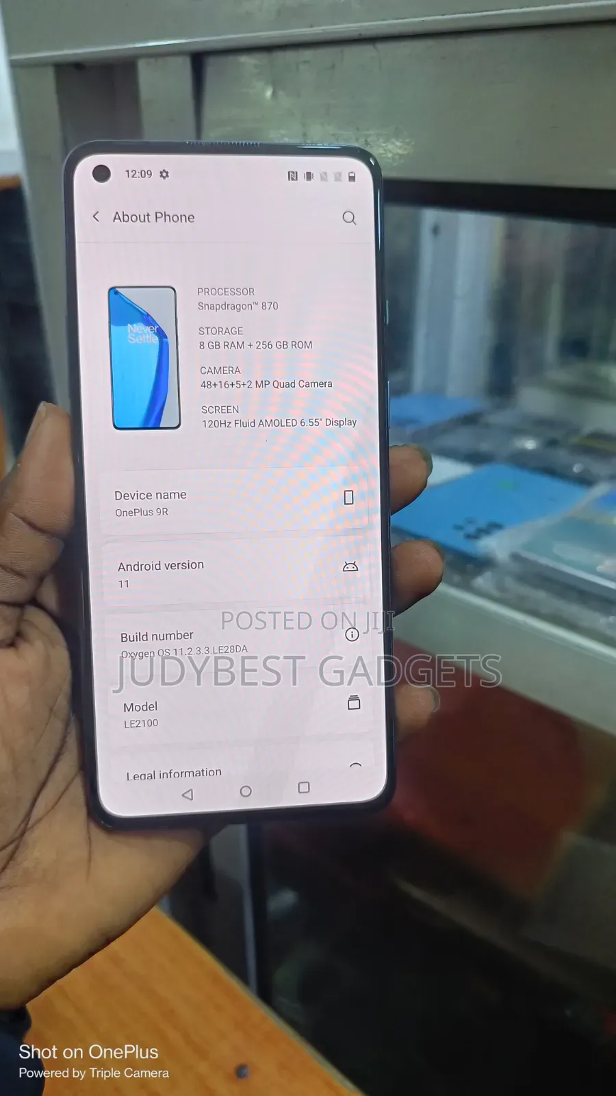 OnePlus 9R 256 GB Blue