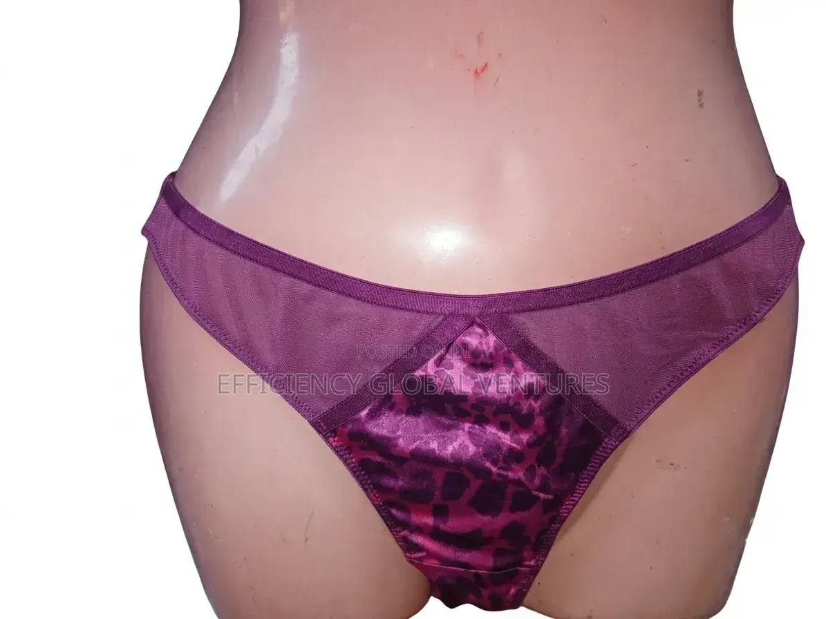 Chic Burgundy Leopard Print Lingerie Set