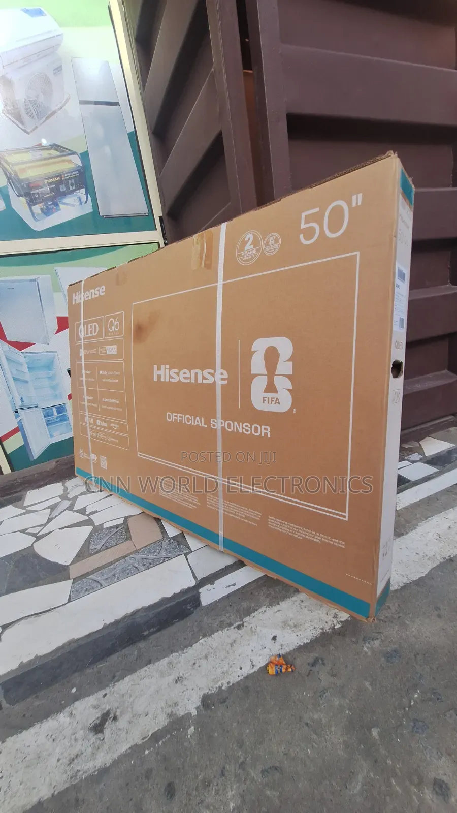 New Hisense 50q5s Qled Smart Flameless Netflix Youtube Bluetooth