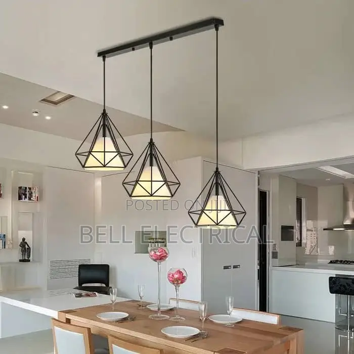 3 in 1 Vintage Pendant Light