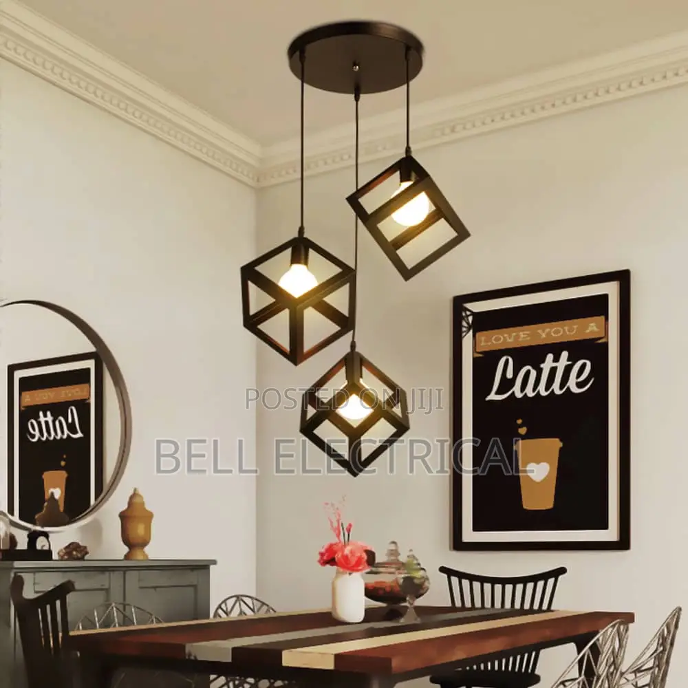 3 in 1 Vintage Pendant Light