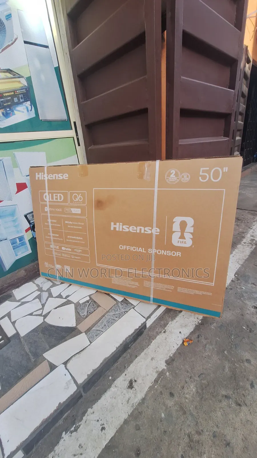 New Hisense 50q5s Qled Smart Flameless Netflix Youtube Bluetooth