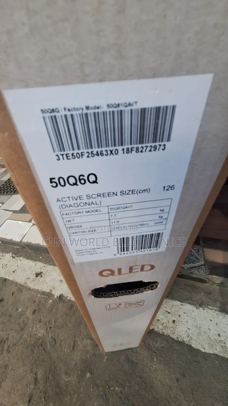 New Hisense 50q5s Qled Smart Flameless Netflix Youtube Bluetooth