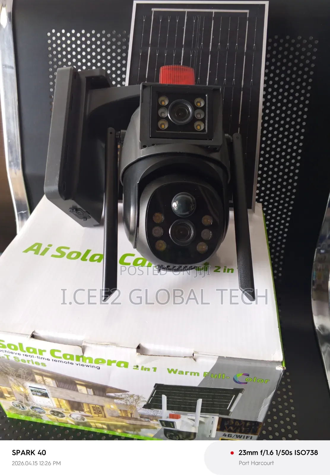 Wi-Fi Solar PTZ Cameras