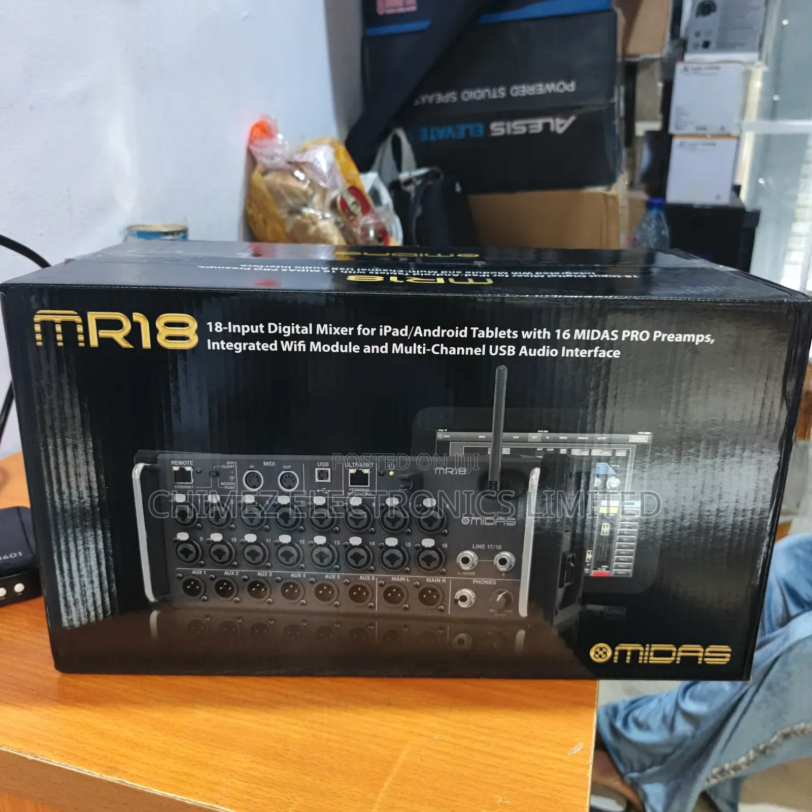 Mr18 Midas Digital Mixer