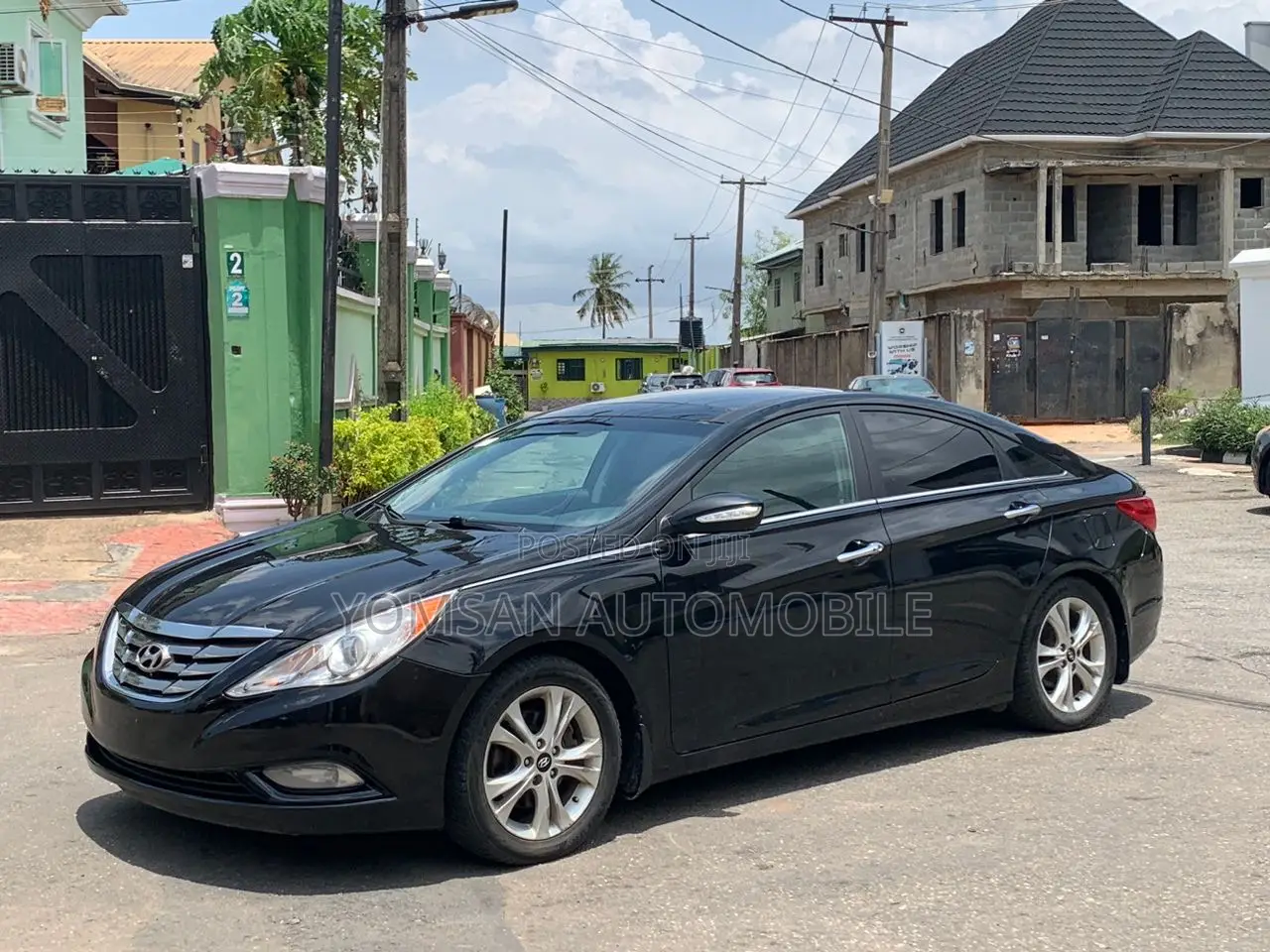 Hyundai Sonata Limited Sedan FWD (2.4L 4cyl 6A) 2012 Black