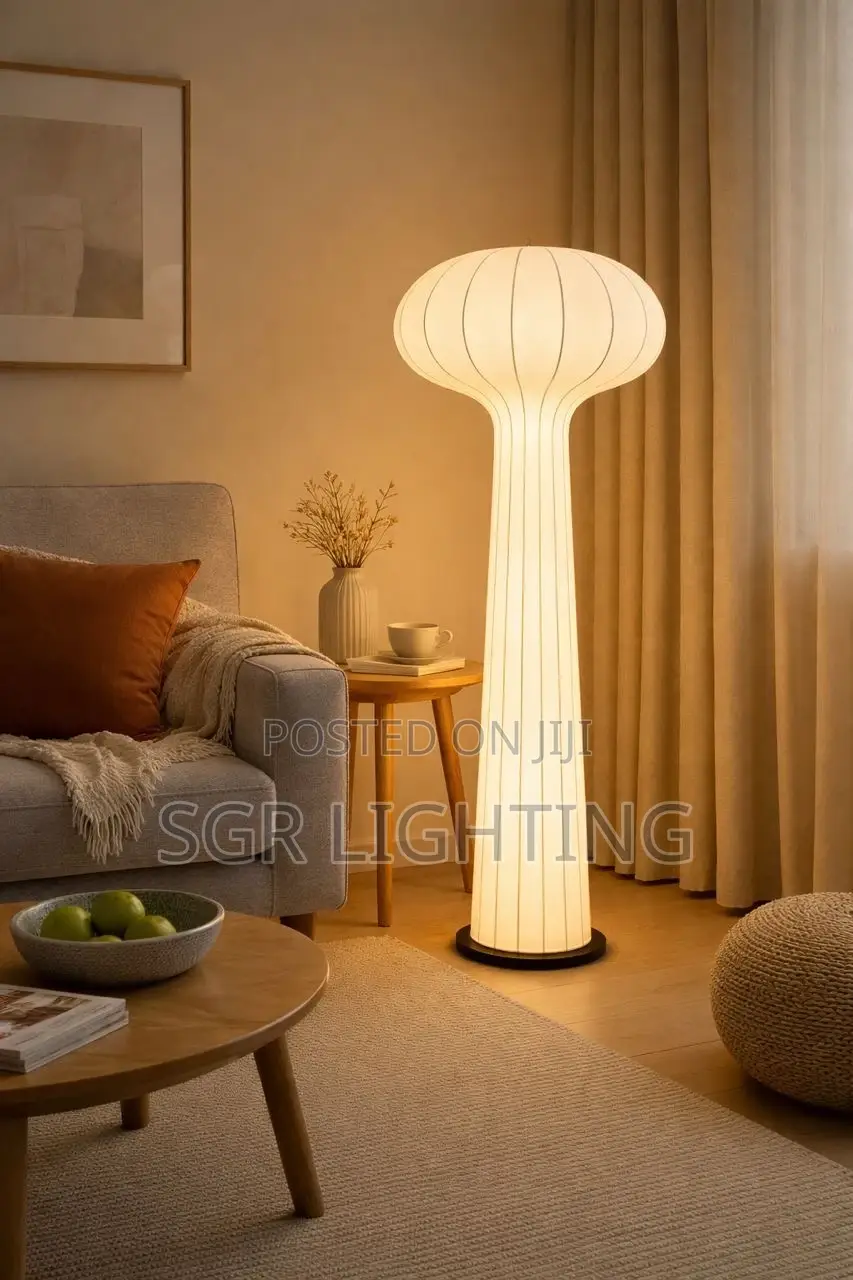 Vintage Balloon Bedroom Silk Led Floor Lamps