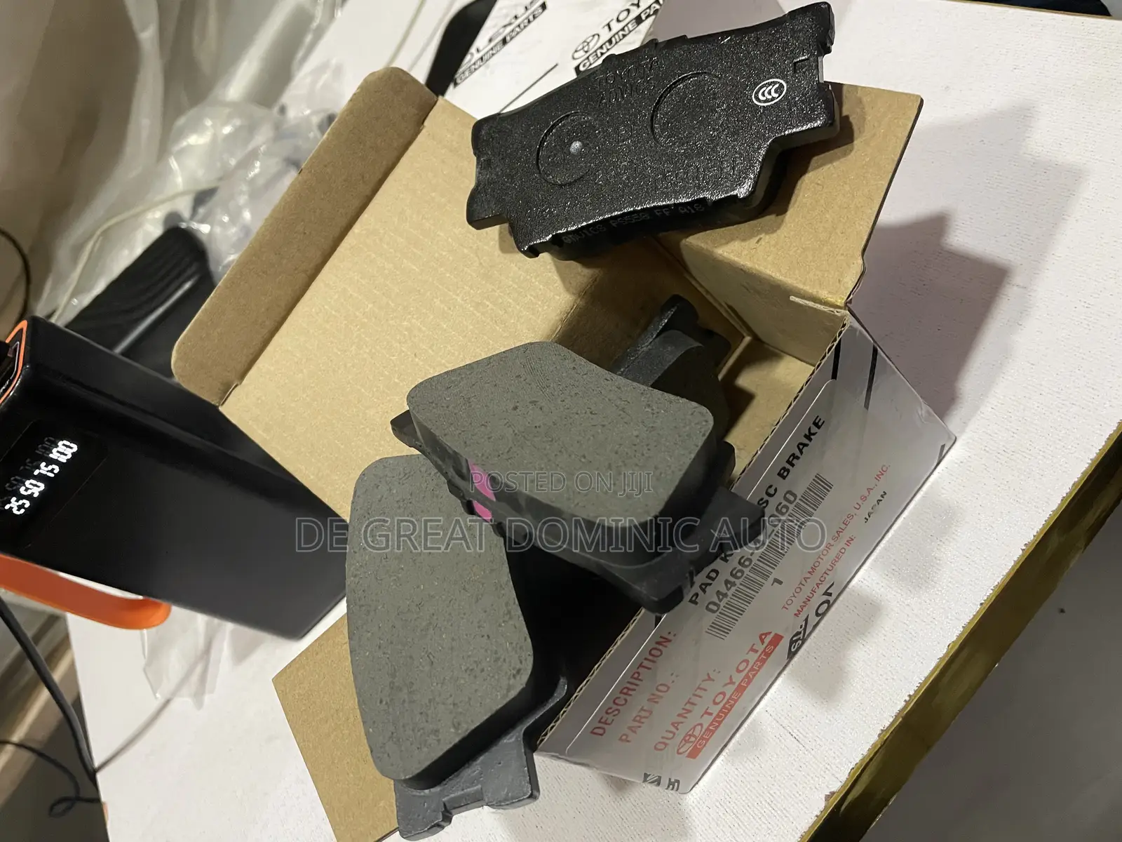 Original Front and Back Brake Pads for Toyota Camry/Es350