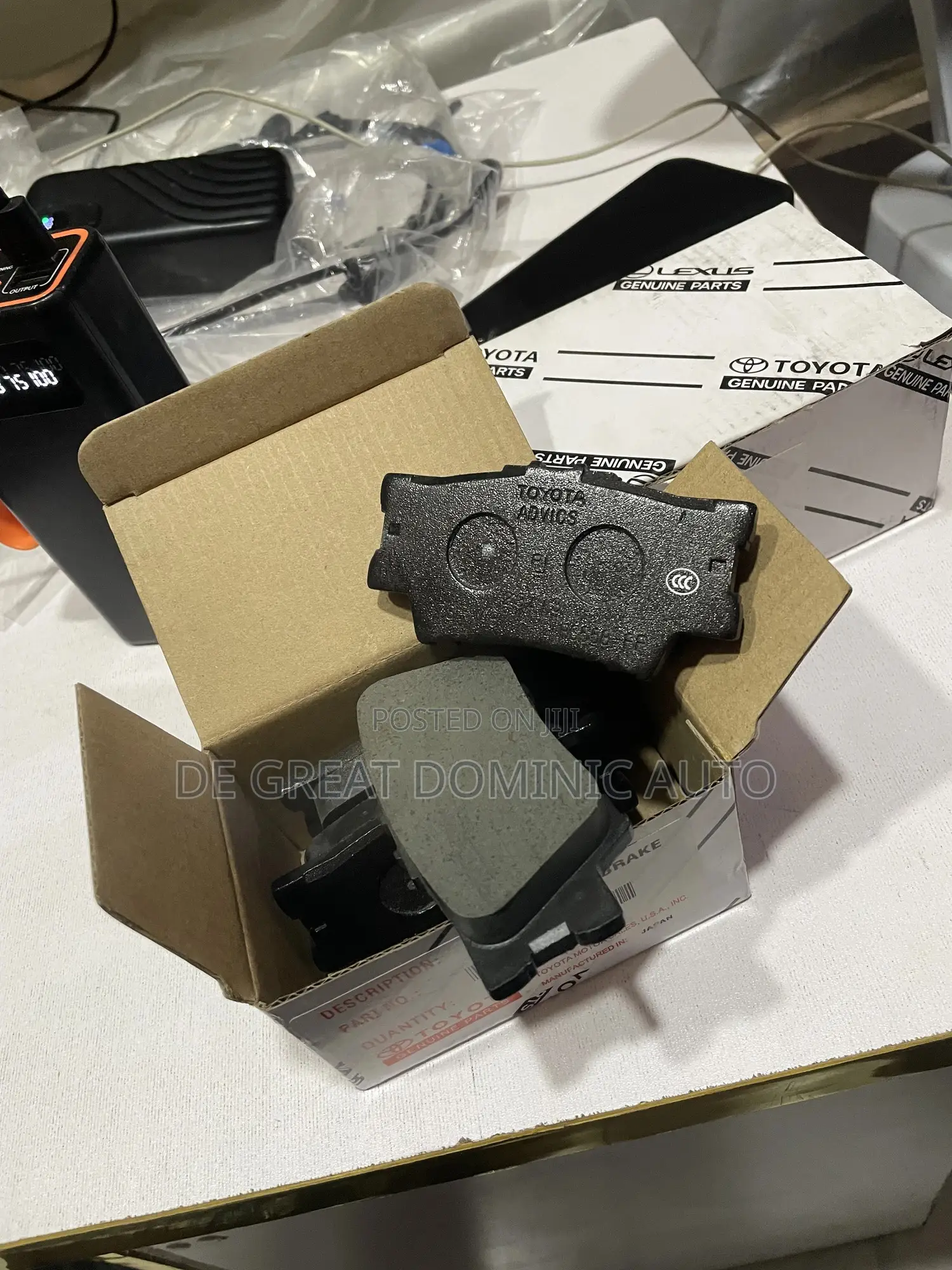 Original Front and Back Brake Pads for Toyota Camry/Es350