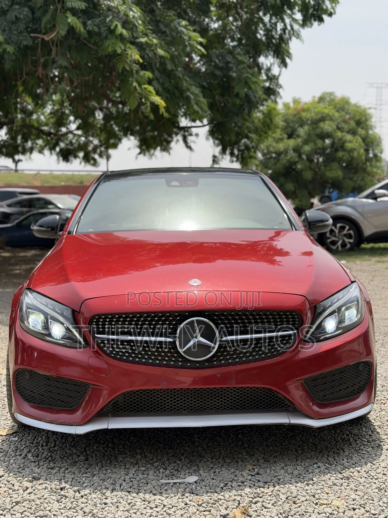 Mercedes-Benz C450 2016 Red