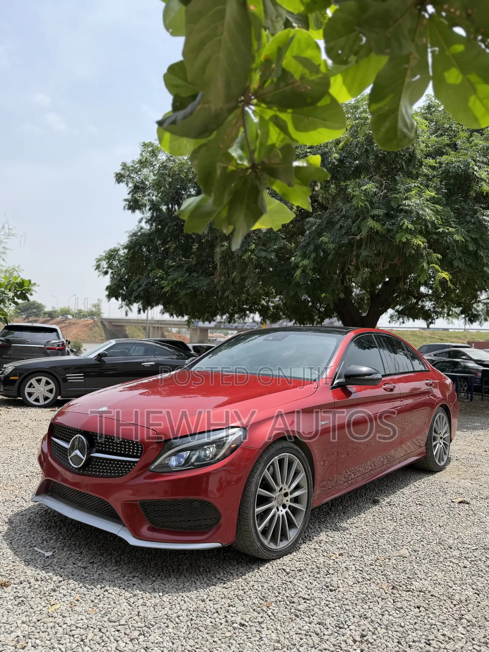 Mercedes-Benz C450 2016 Red