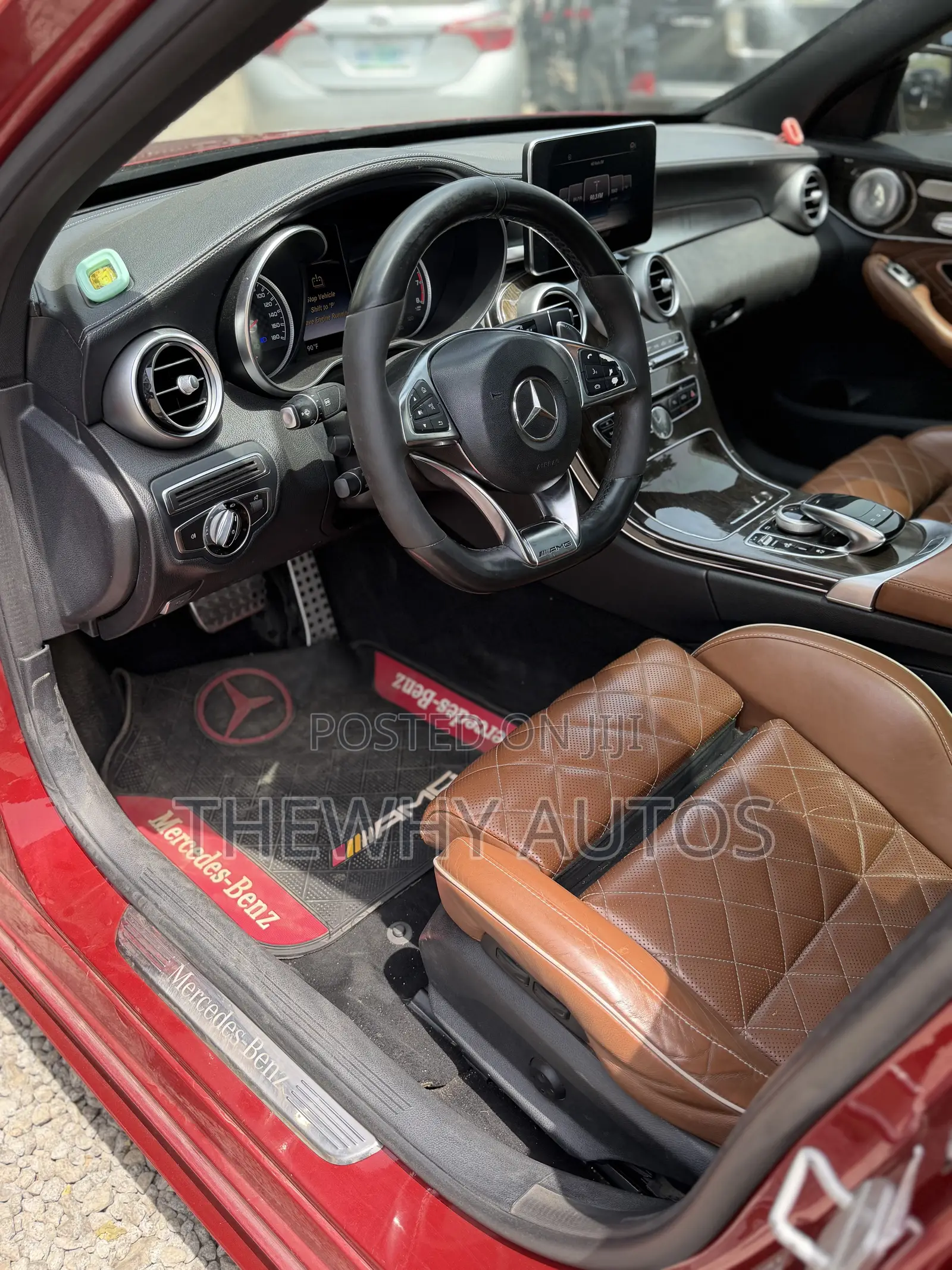 Mercedes-Benz C450 2016 Red