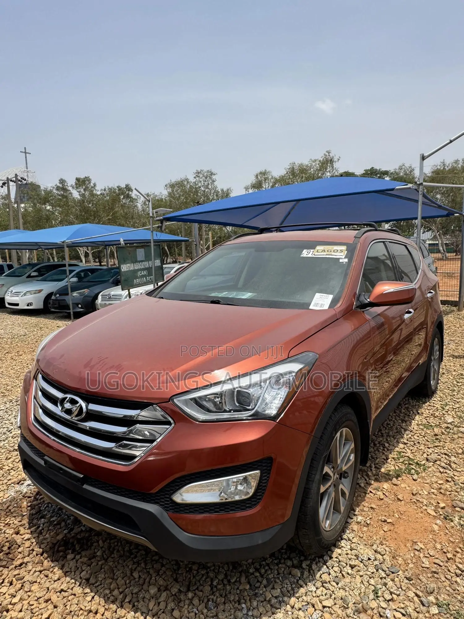 Hyundai Santa Fe 2014 Orange
