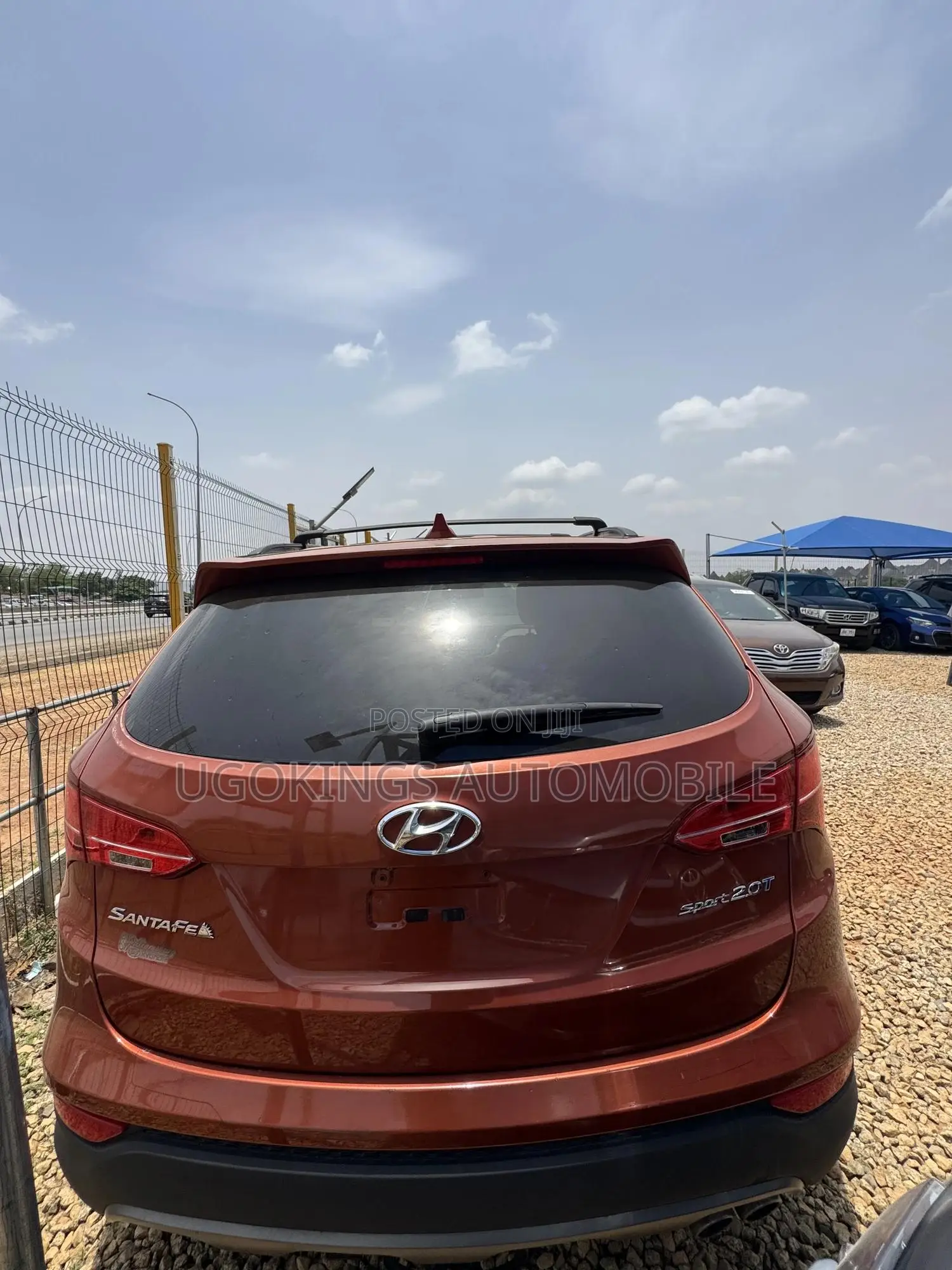 Hyundai Santa Fe 2014 Orange