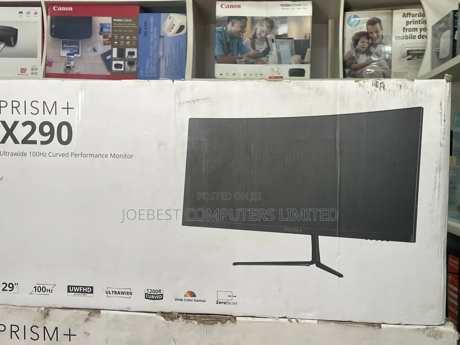 Prism+ X290 Ultrawide Curved Monitors