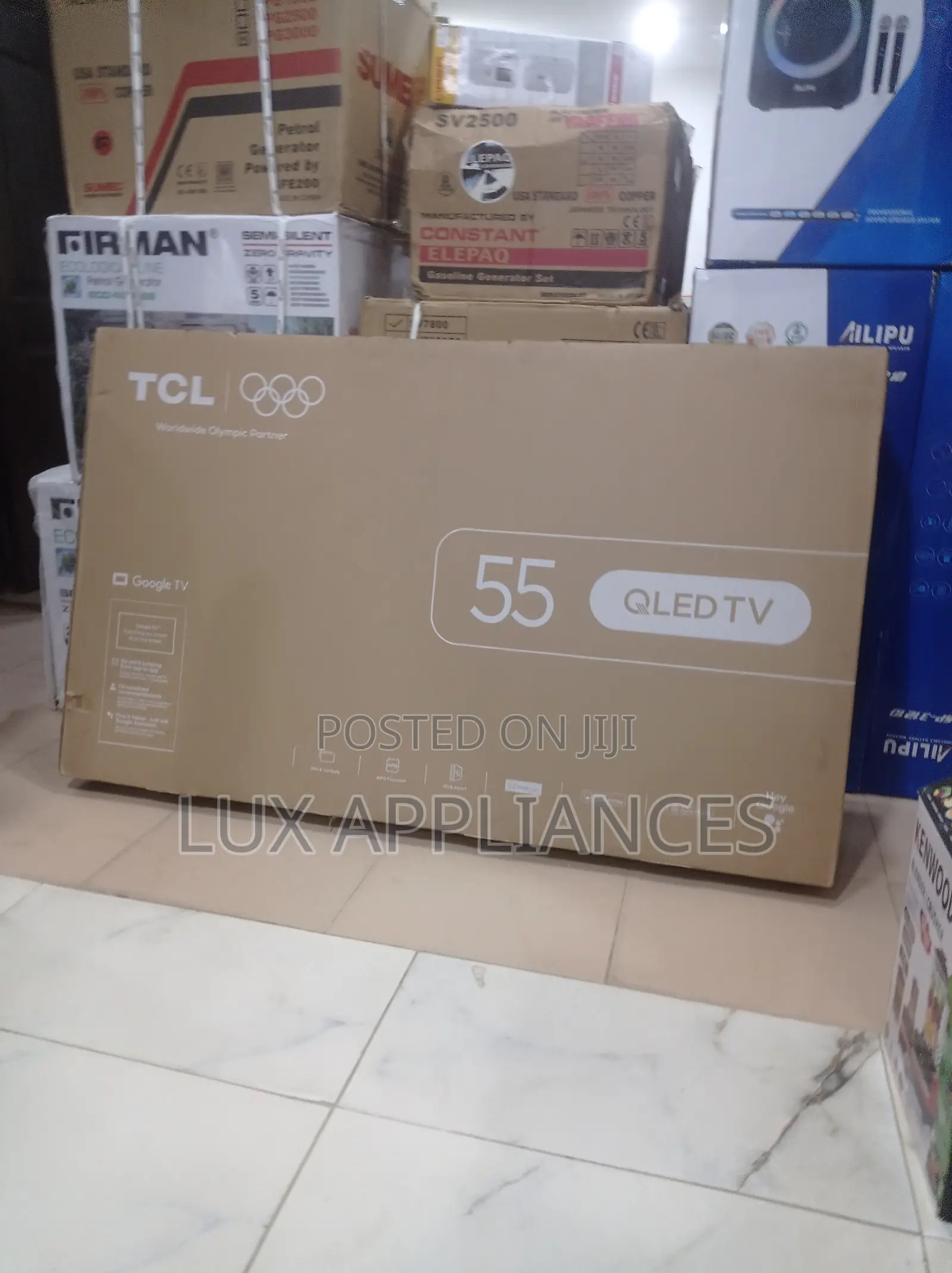 TCL 55p7k Qled Tv Unboxing and Setup