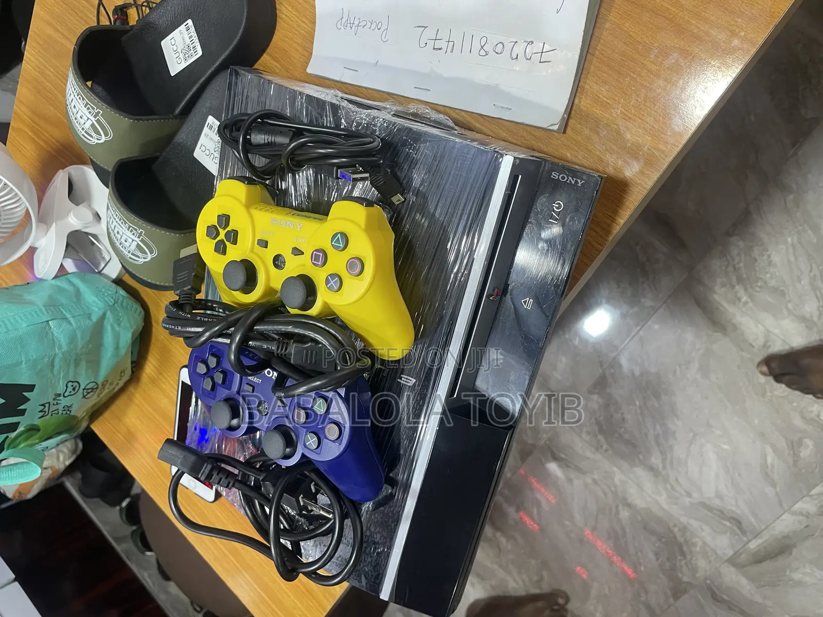Ps3 Fat With Some Games Installed 2pads
