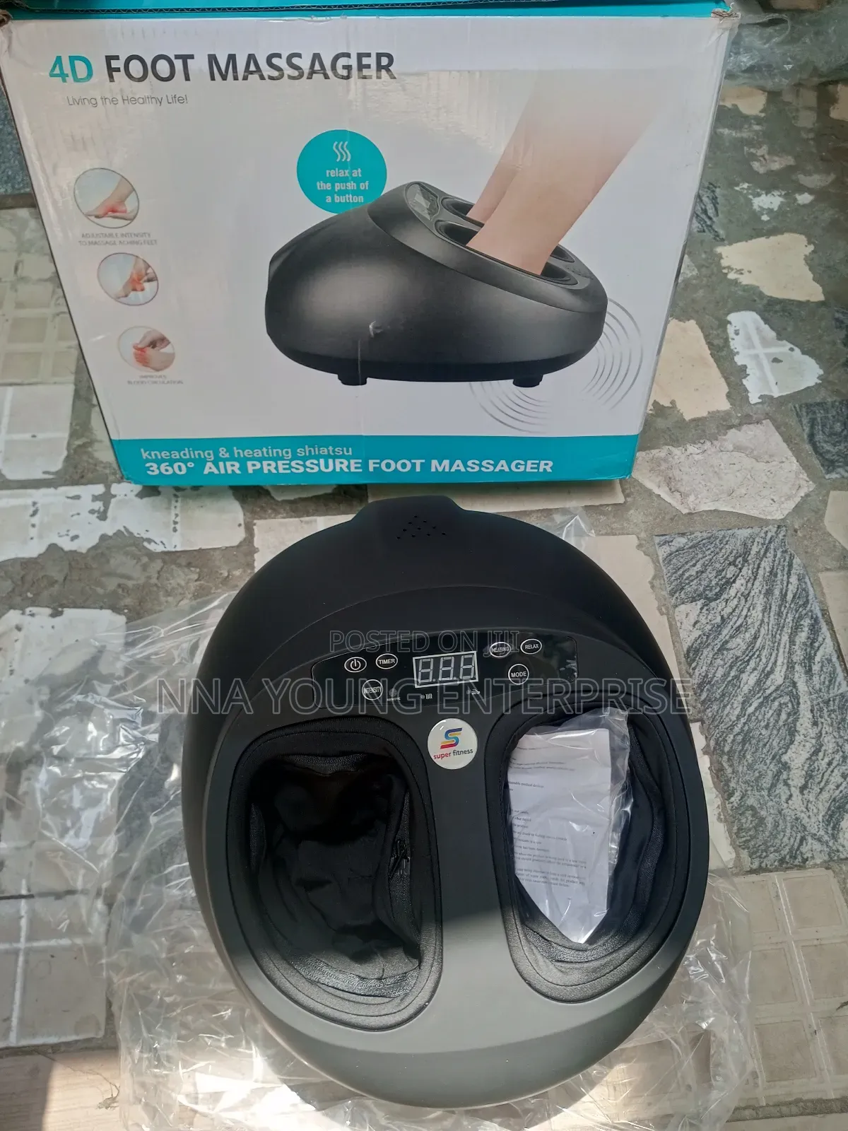 Foot Massager Black