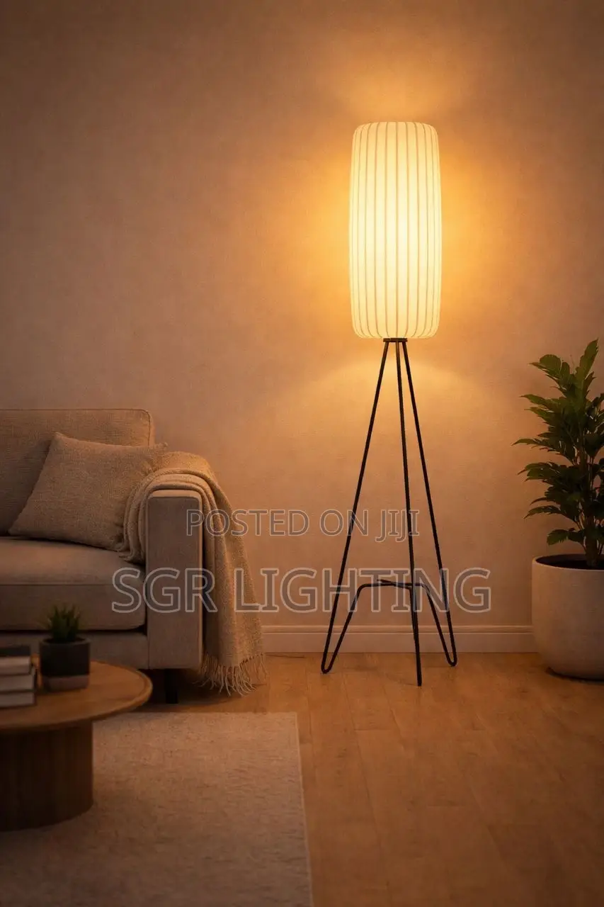 Modern Silk Floor Lamp Creative Art Design Luminaires for Living Room