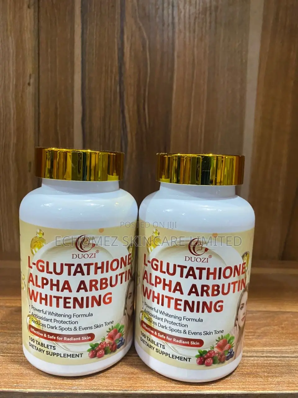 L-Glutathione +Alpha Arbutin Whitening Supplements