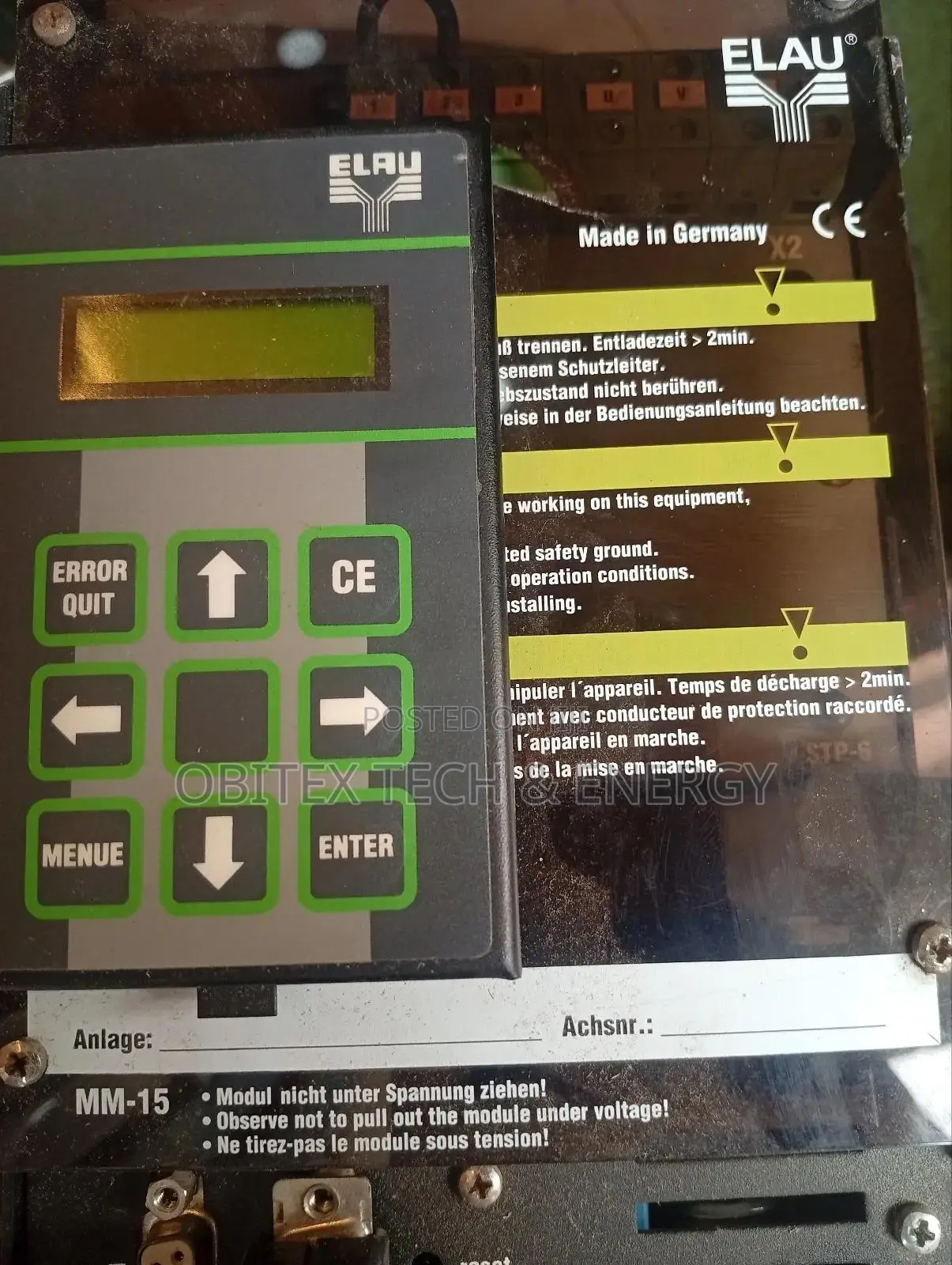 Elau Pacdrive Pmc-2/11/08 Servo Controller |400v Industrial Automation