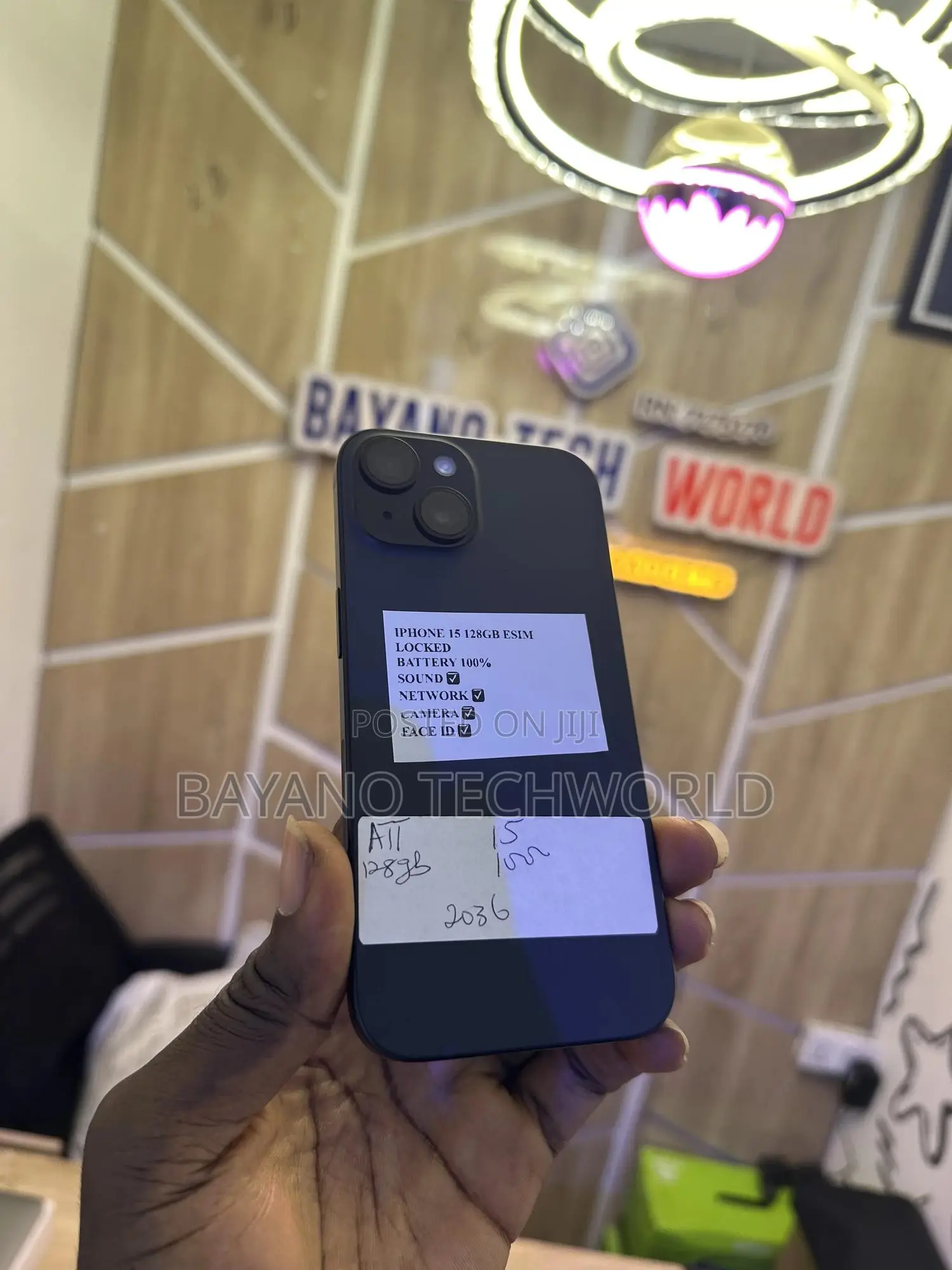 Apple iPhone 15 128 GB Black
