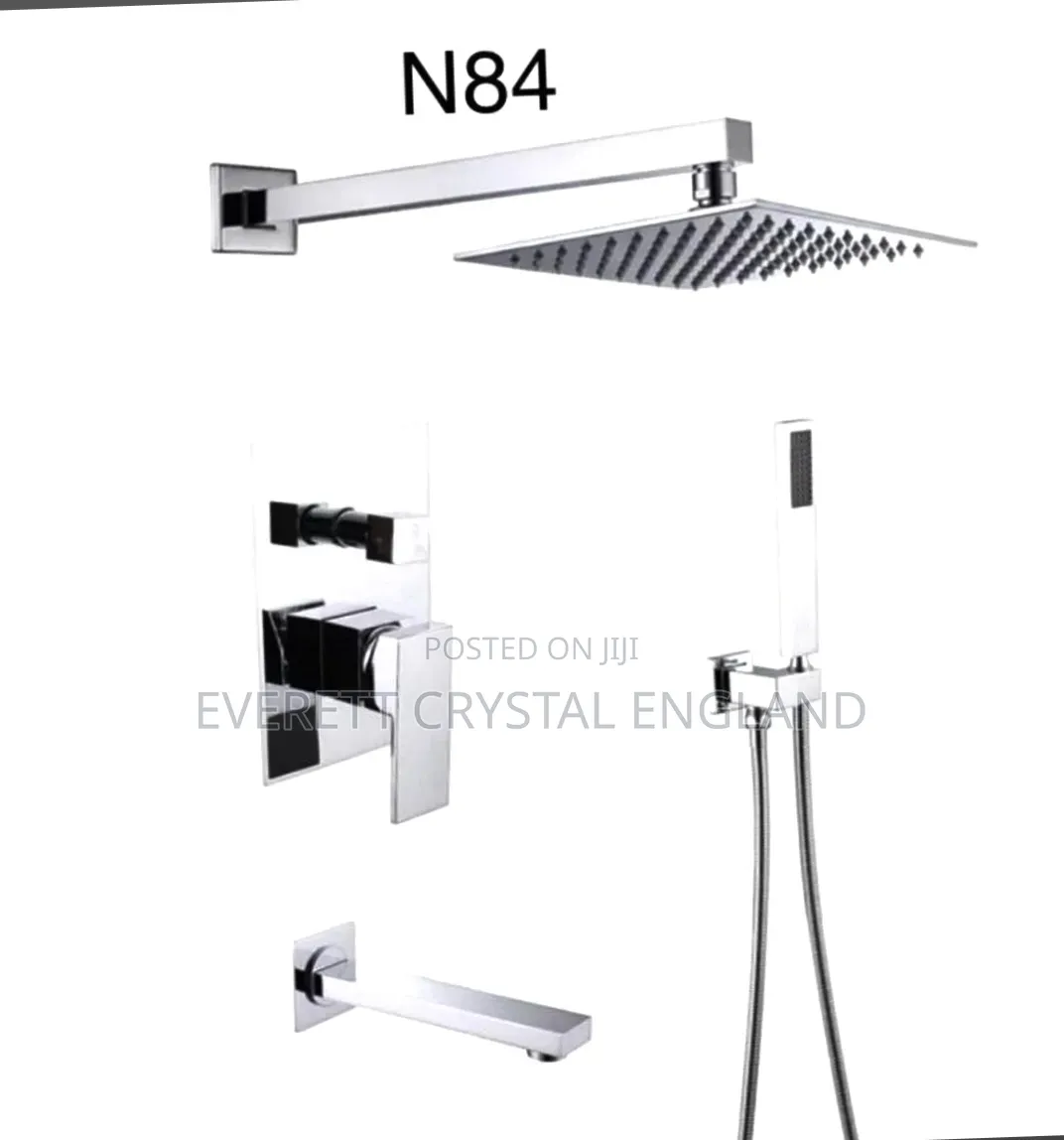 Chrome Condit Shower With Down Tap