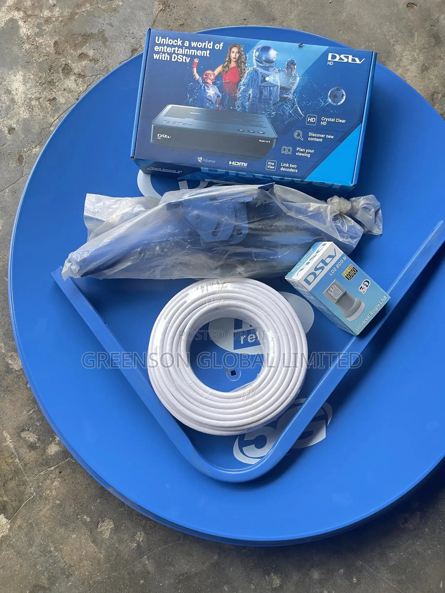 DSTV Complete Set + One Month Subscription