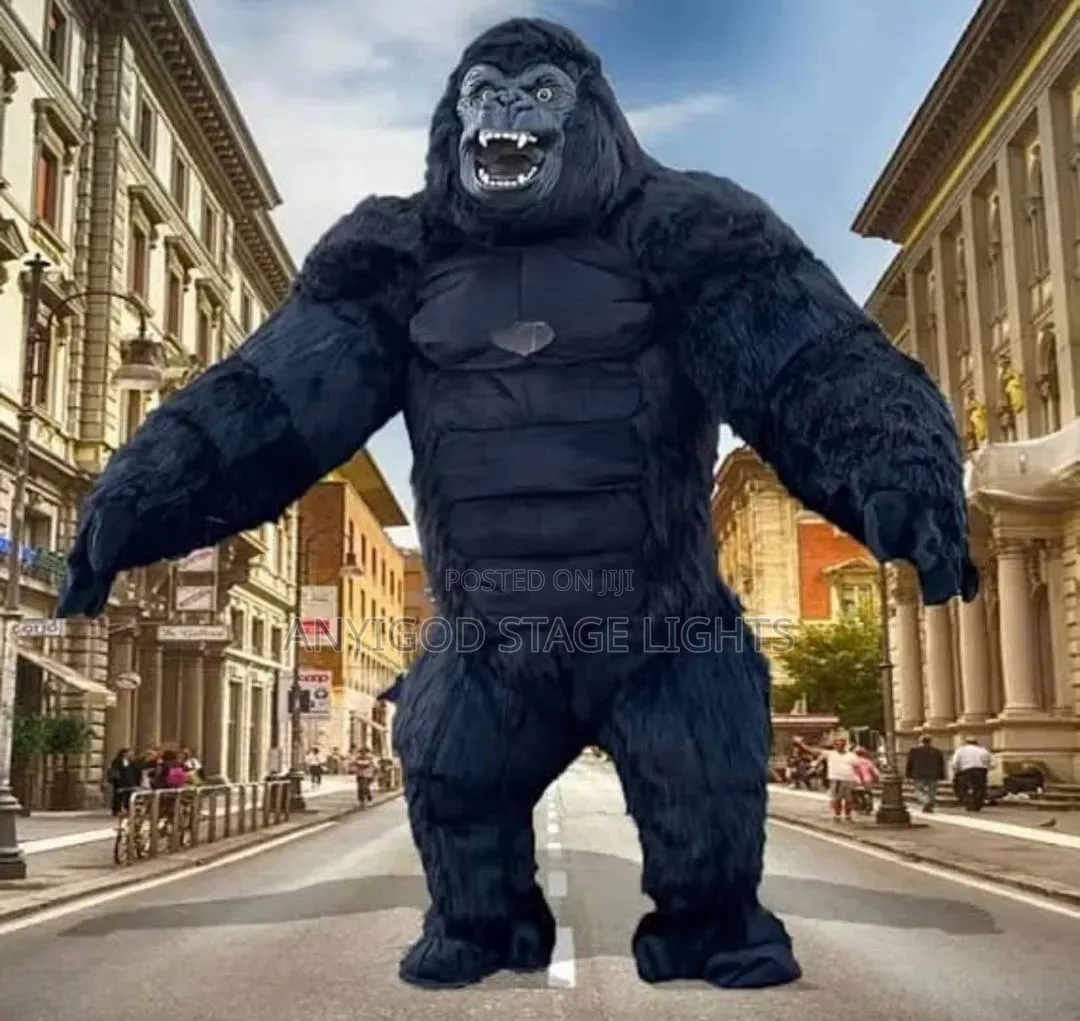 Big Size Inflatable Gorilla Costume 8.5ft Tall Roar Kingkong