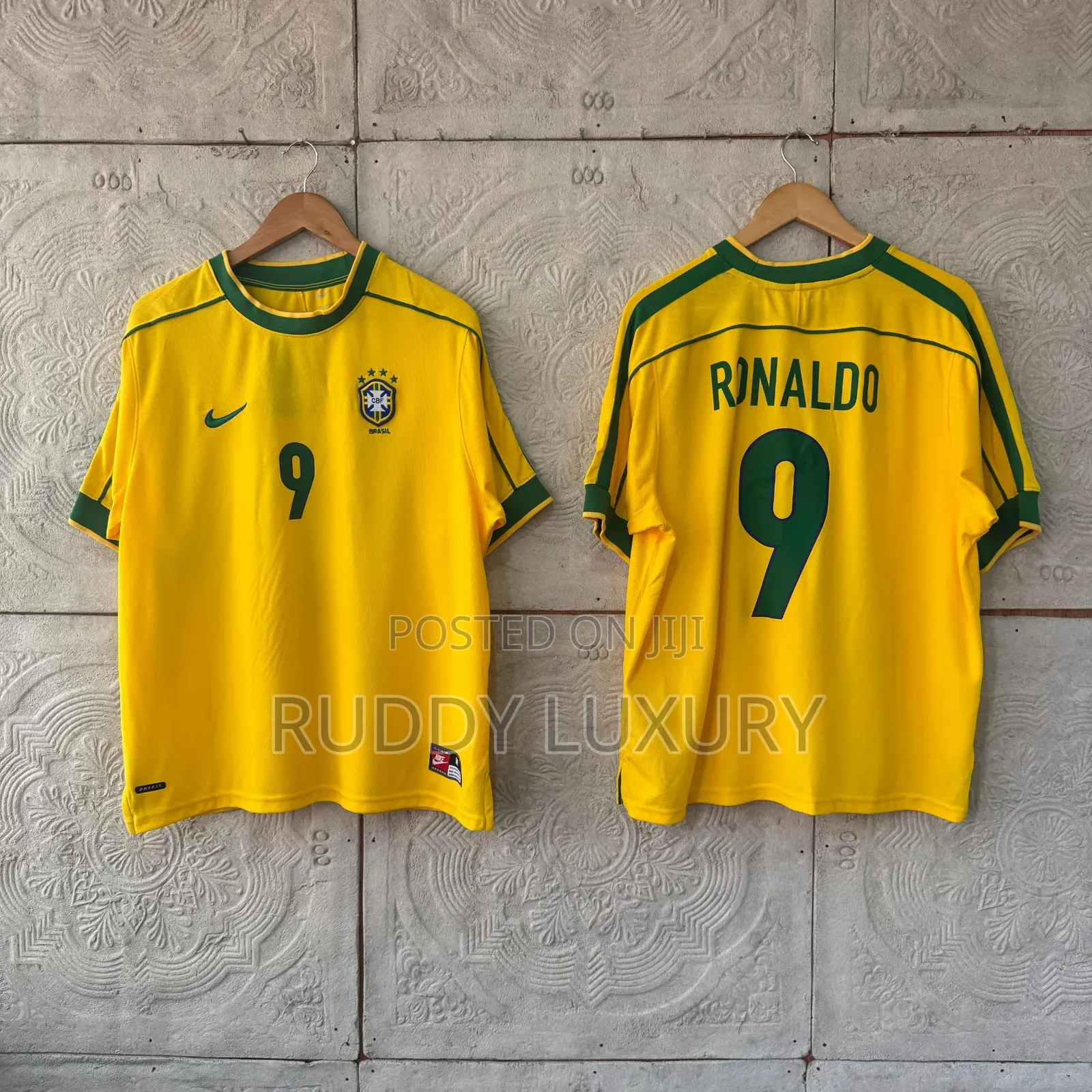 Brazil Retro Football Jersey