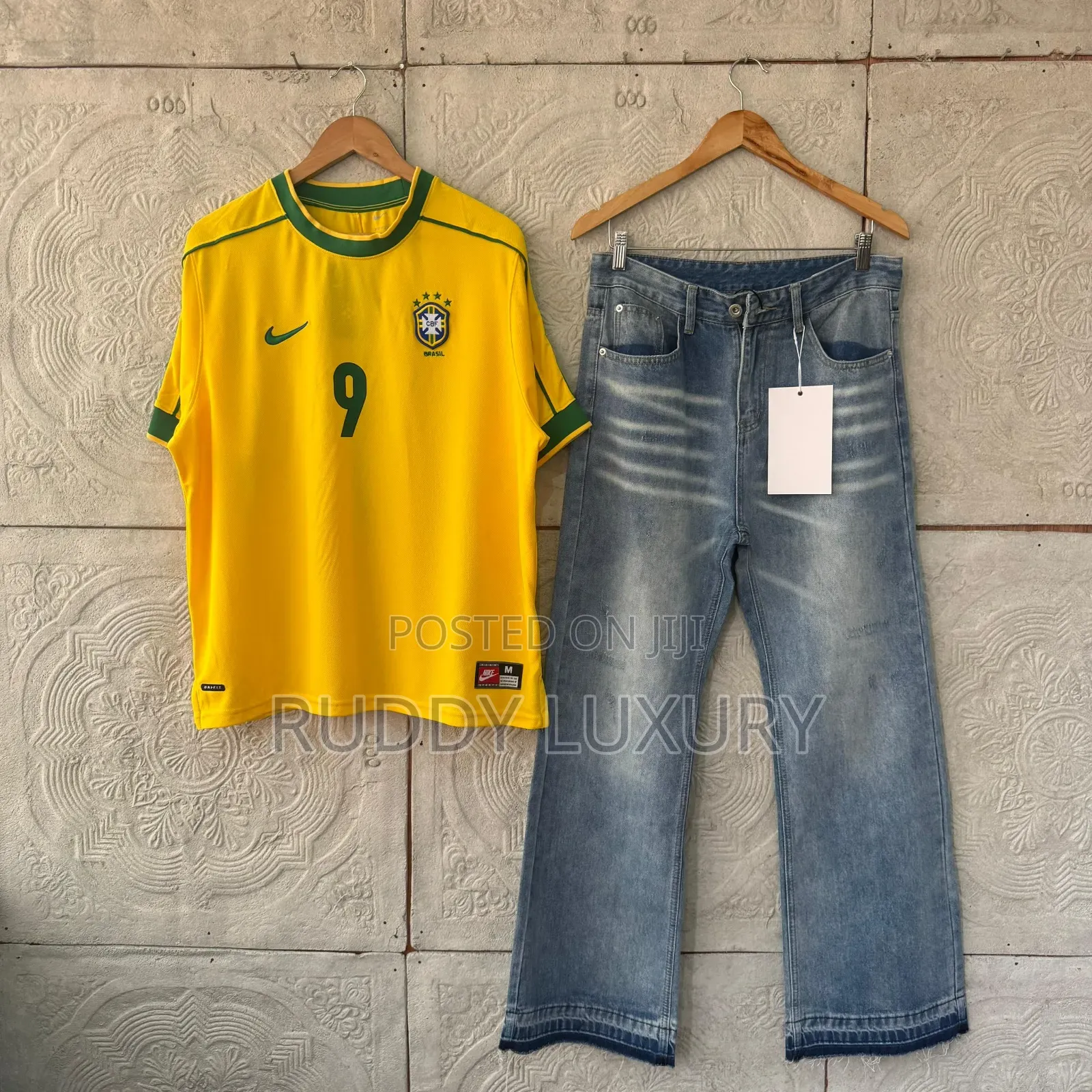 Brazil Retro Football Jersey