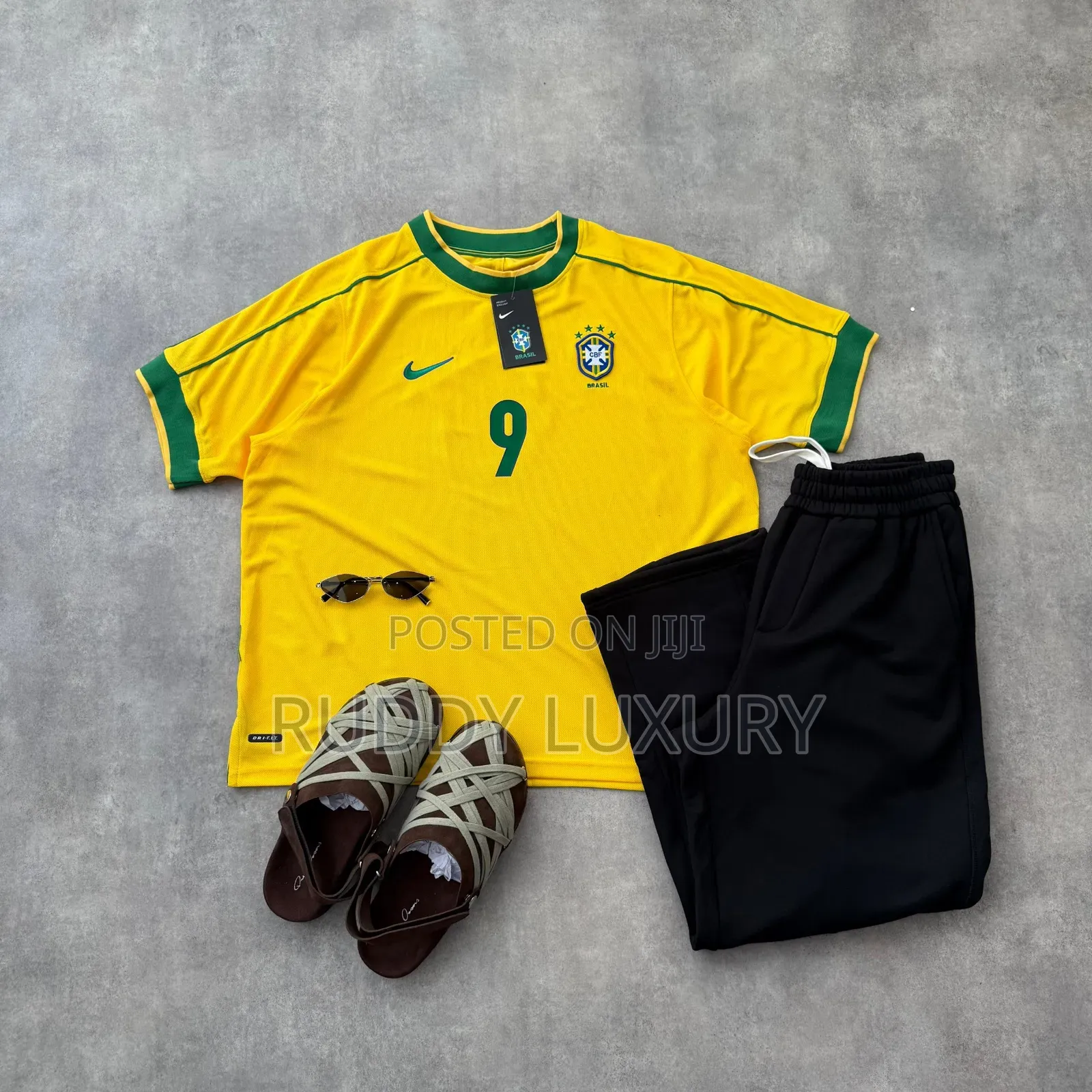 Brazil Retro Football Jersey