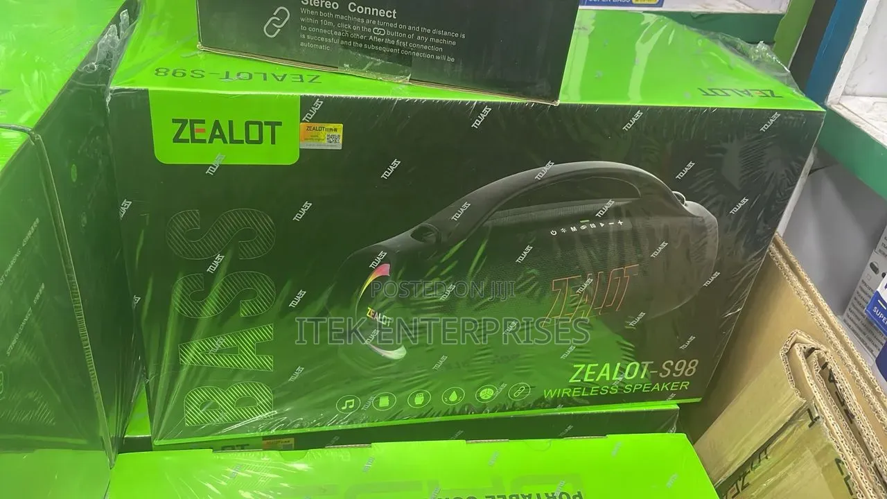 Zealot S98 160w Bluetooth Speaker/Ipx6 Waterproof/Power Bank Function