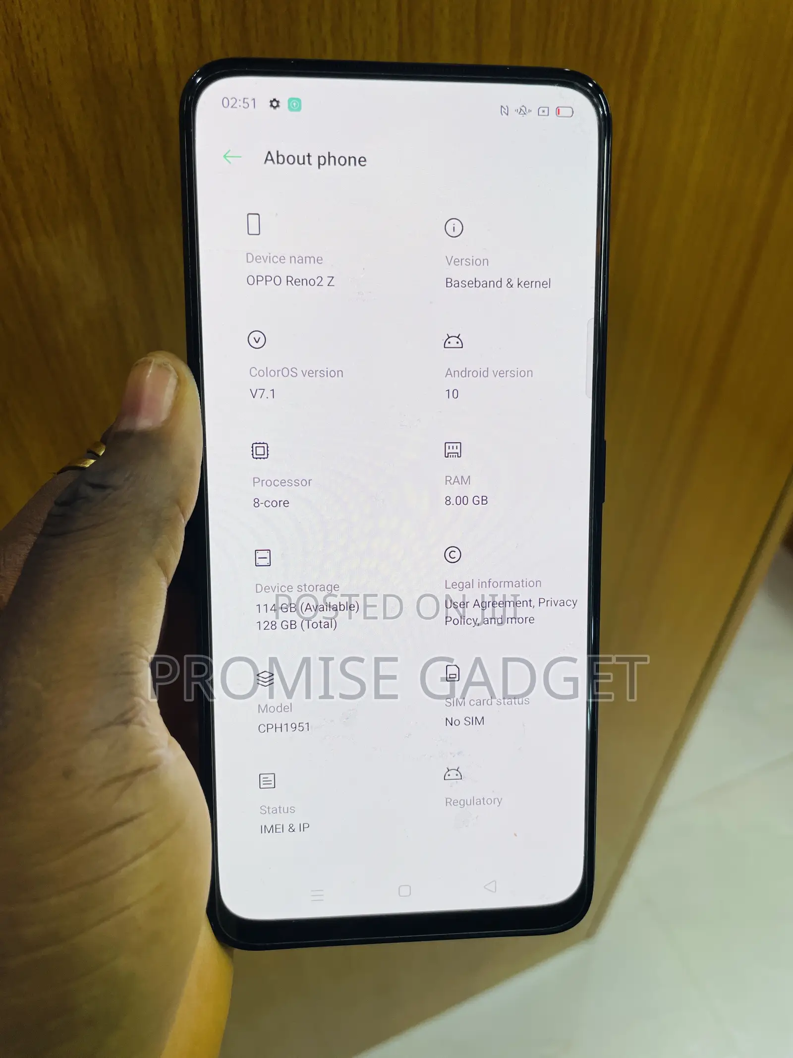 Oppo Reno 2Z 128 GB Black