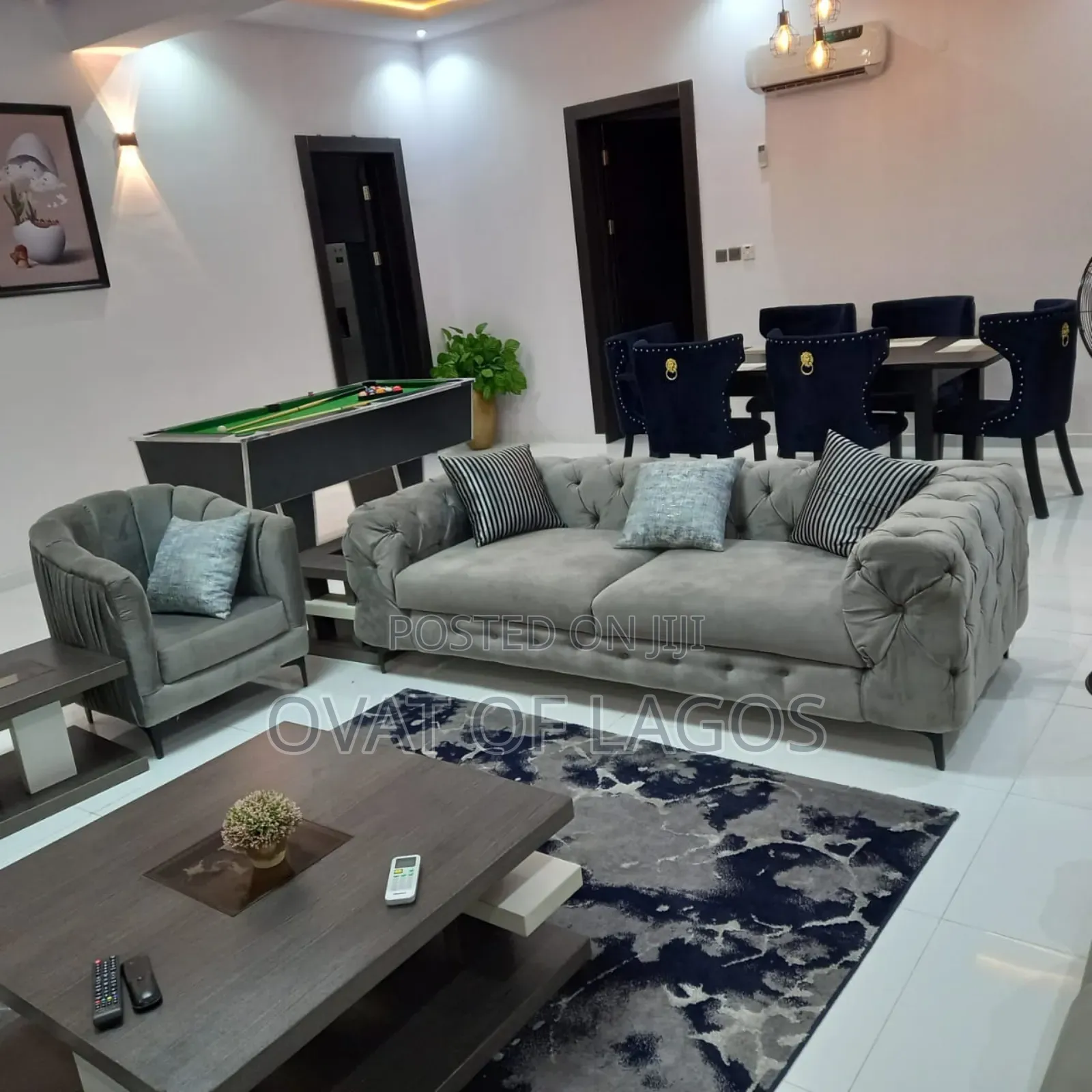 Furnished 3bdrm Apartment in Lekki Phase 1 for rent