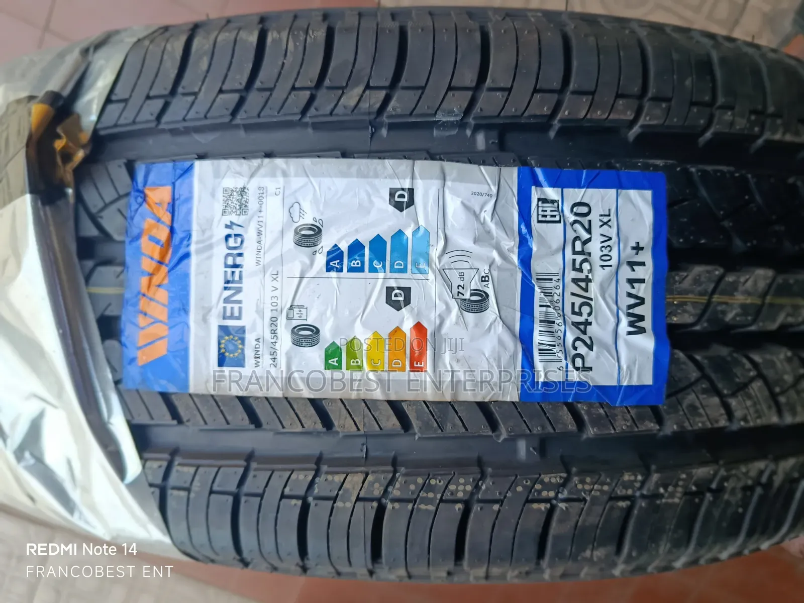 245/45r20 Winda Tyre