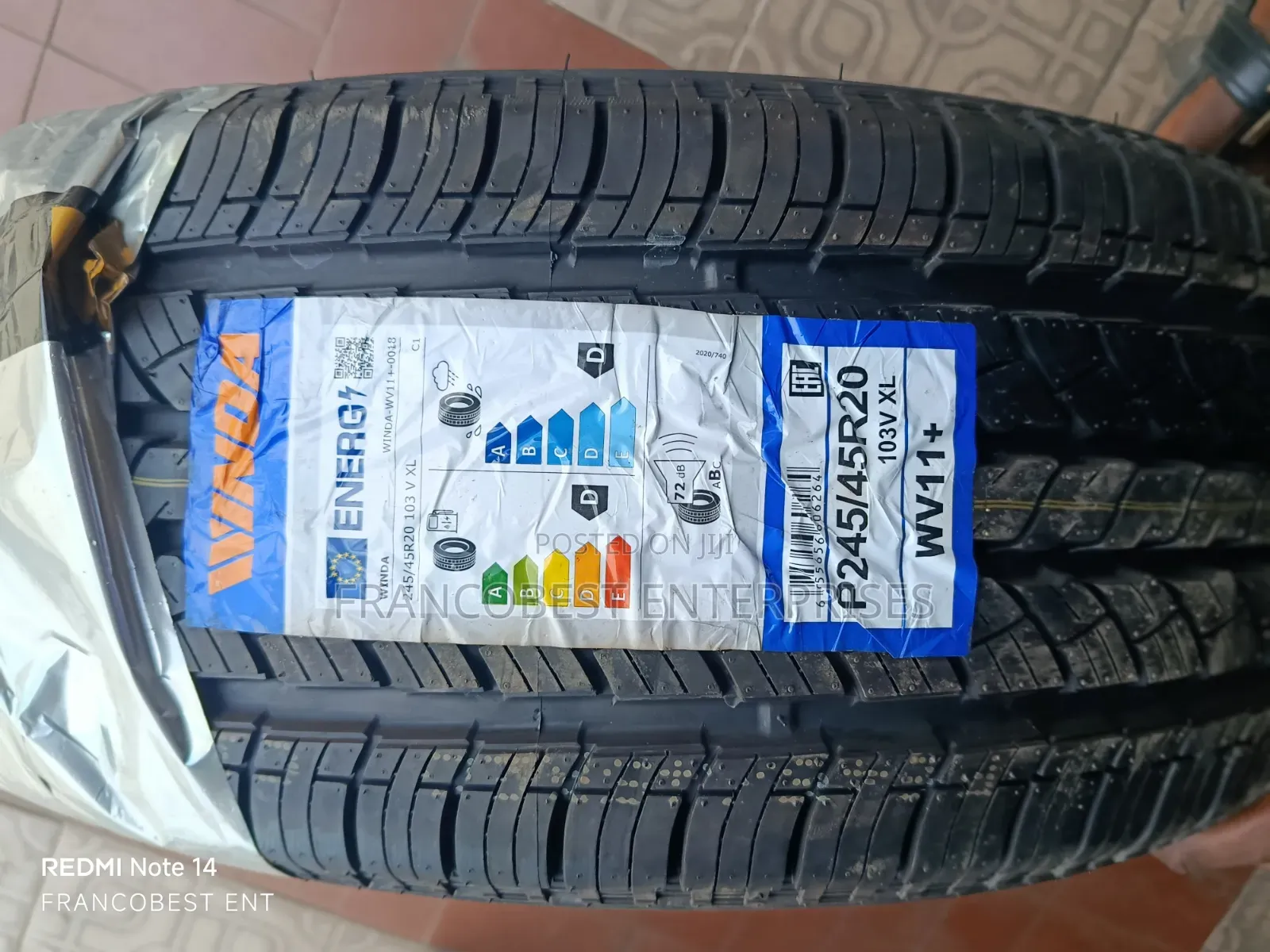 245/45r20 Winda Tyre