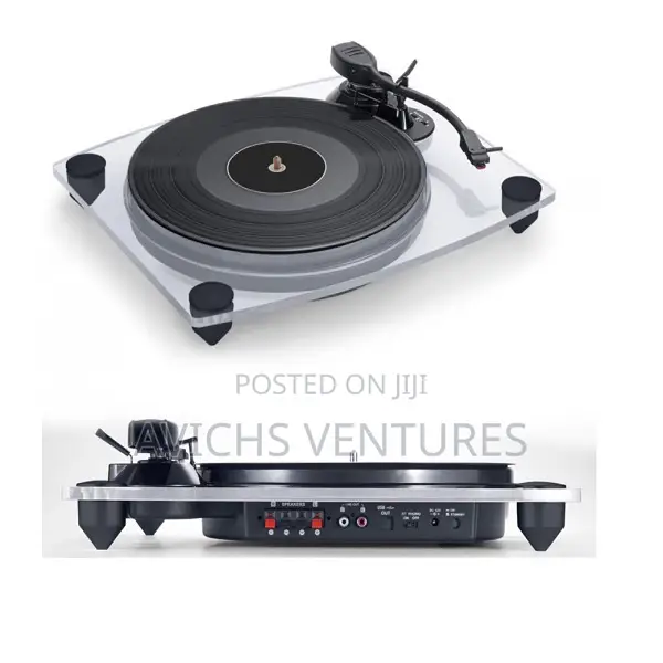 Wireless Vinyl Encoding Turntable With Wireless Speakers, Bluetooth,
