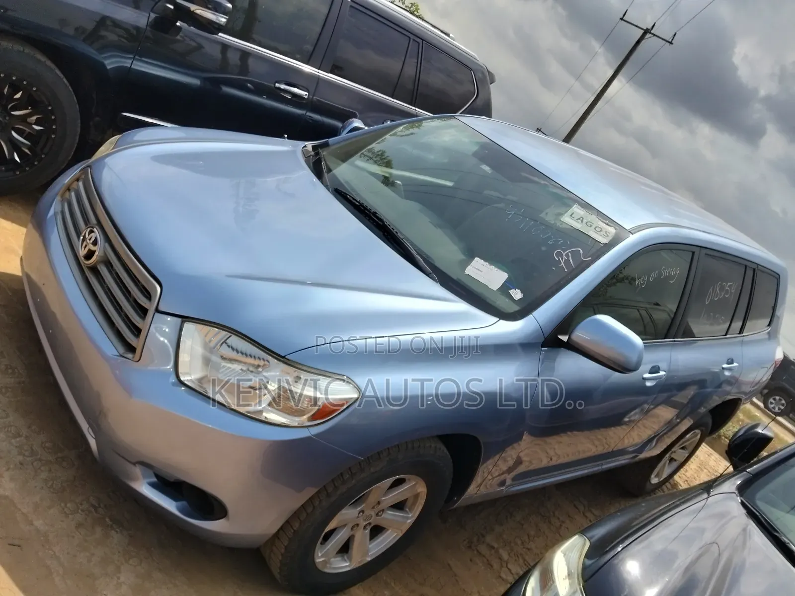 Toyota Highlander 4x4 2008 Blue