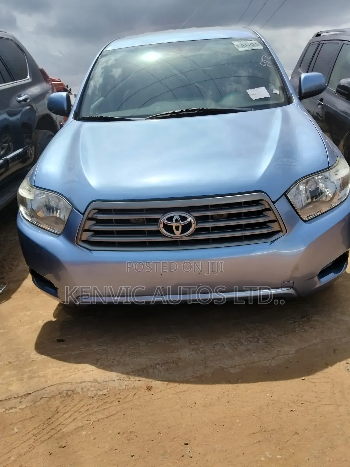 Toyota Highlander 4x4 2008 Blue