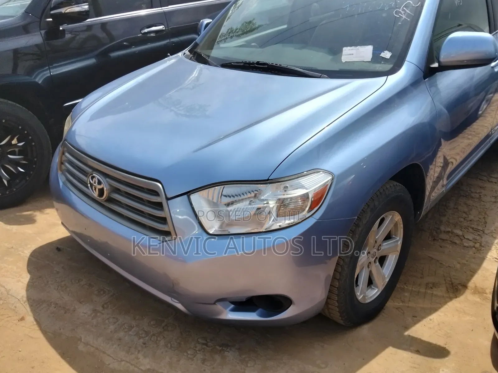 Toyota Highlander 4x4 2008 Blue