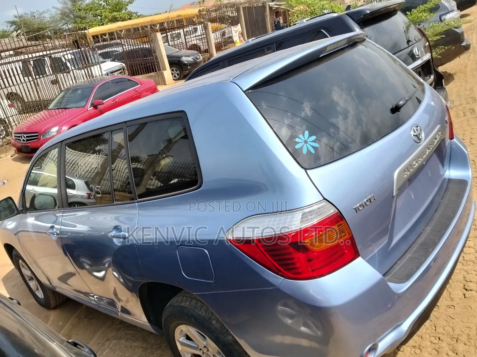 Toyota Highlander 4x4 2008 Blue