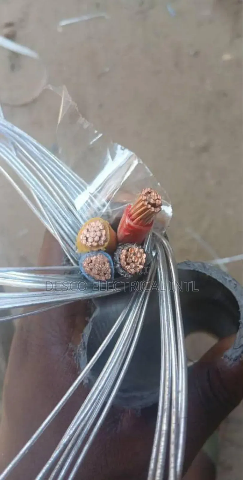50mmx4core Armoured Cable